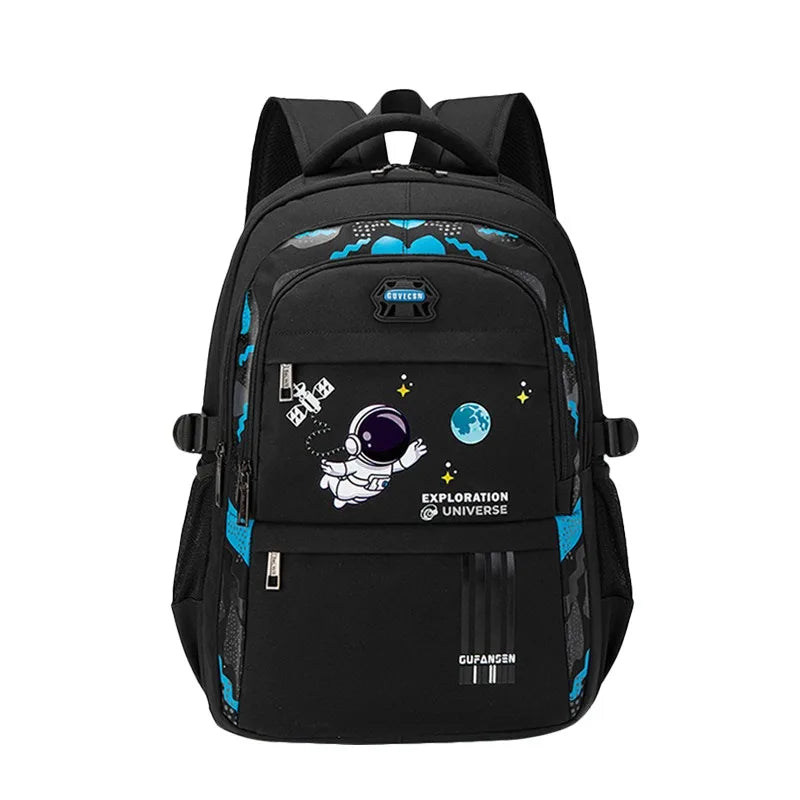 Mochila Ortopédica Infantil, Astronauta, Impermeável