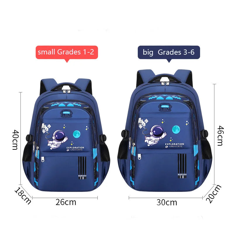 Mochila Ortopédica Infantil, Astronauta, Impermeável kids