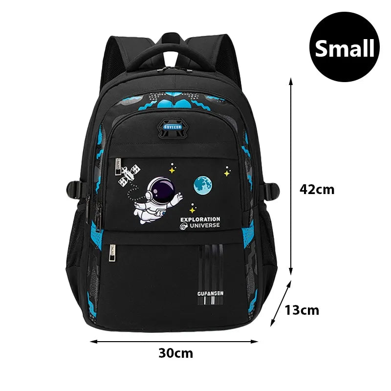 Mochila Ortopédica Infantil, Astronauta, Impermeável